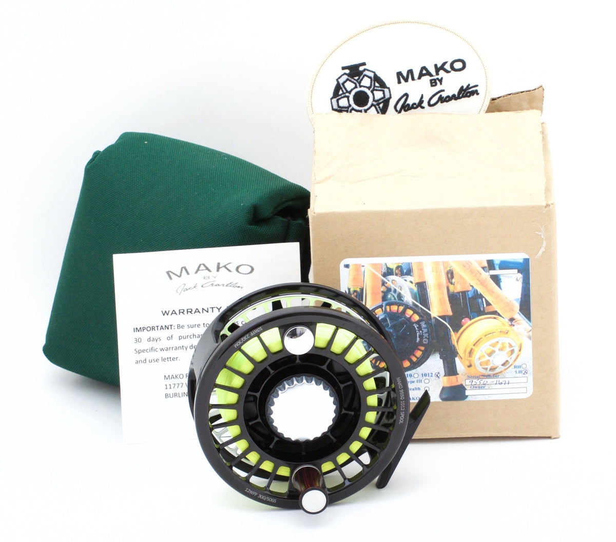 Charlton Mako Fly Reel - Model 9550 w/ 10/12 Spool