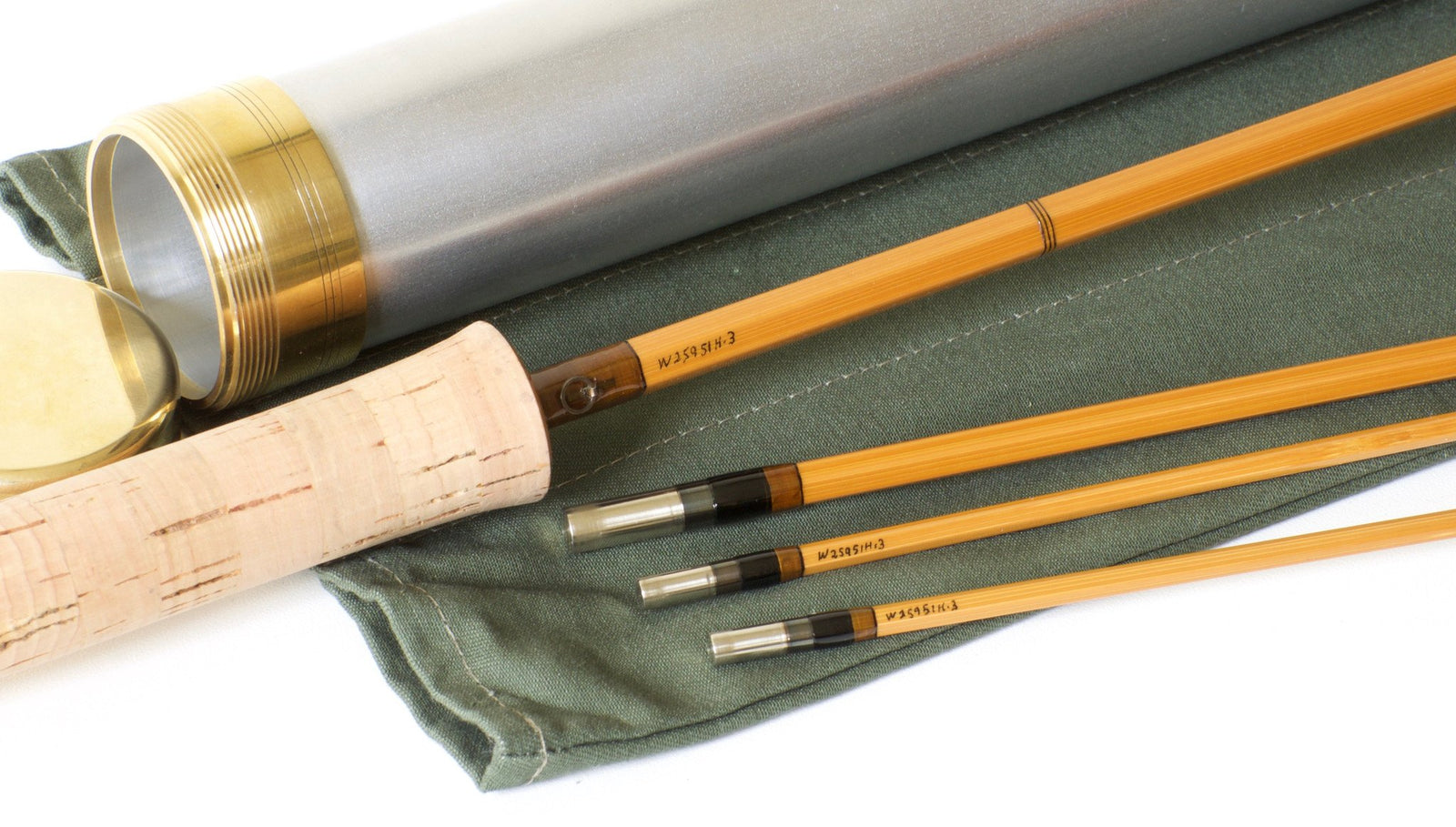 Hidy, Jim - 8'6 3/2 5wt Hollowbuilt Bamboo Rod 