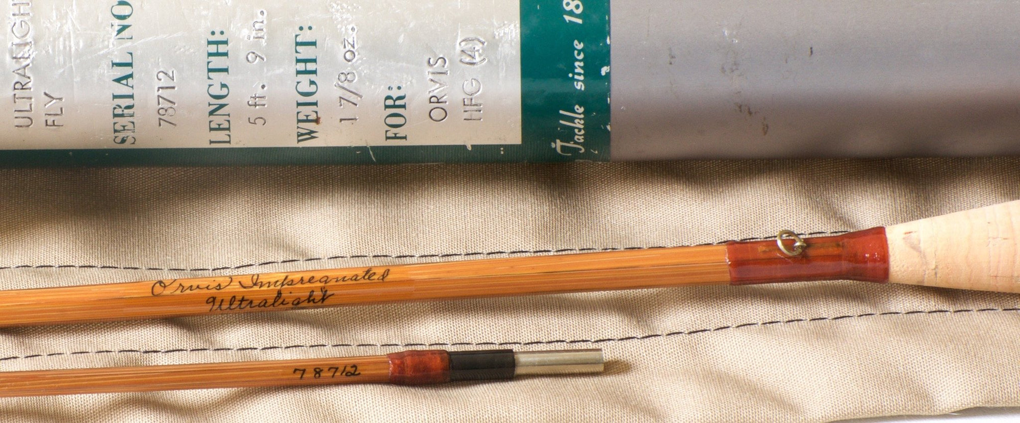 Orvis Ultralight 5'9 3-4wt Bamboo Rod