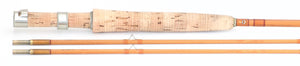 R.L. Winston Bamboo Rod 8' 2/2 #4 - maker signature and rod markings