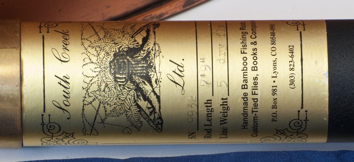 South Creek Ltd Bamboo Rod 7'9 5wt 3/2