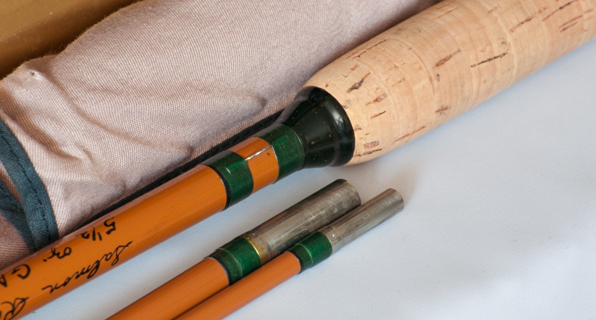 Abercrombie & Fitch "Monogram Salmon" 9' 8wt fiberglass rod