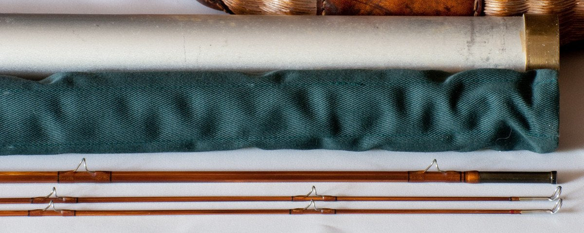 Bob Summers Midge Deluxe Bamboo Rod 6'4" 2/2 #4 - detail view