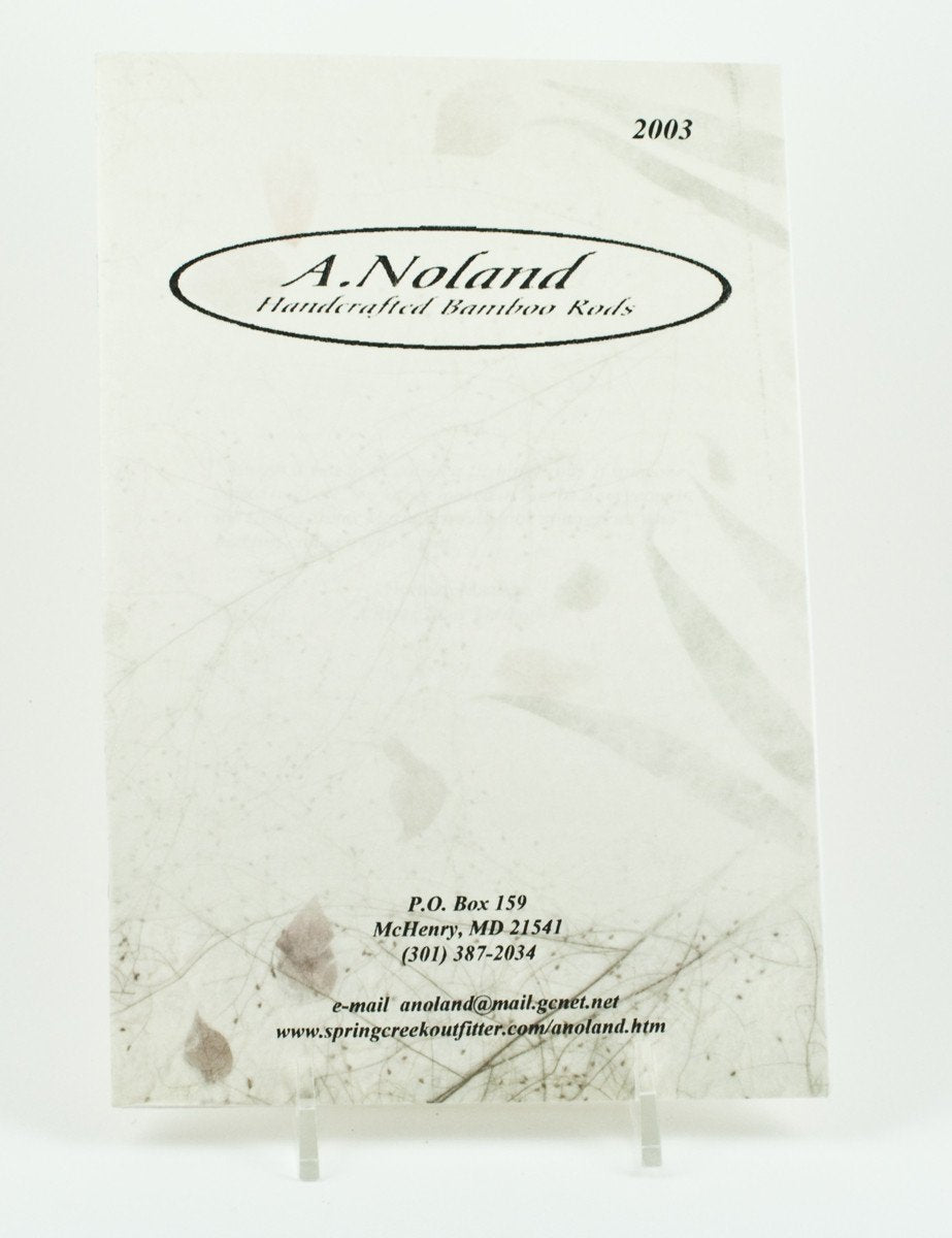 Noland, Alan - Rod Catalog 2003