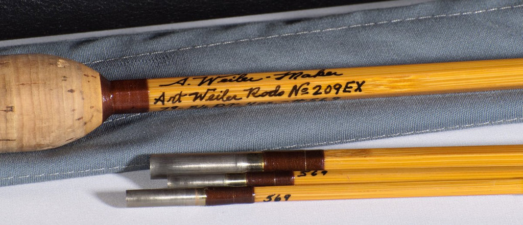 Weiler, Art Garrison Model 209EX 7'9 3/2 5-6wt Bamboo Rod