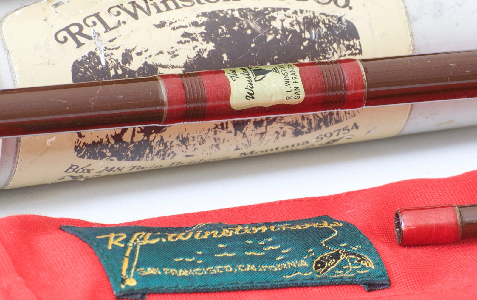 Winston, RL -- 8' 5wt 2pc Fiberglass Rod 