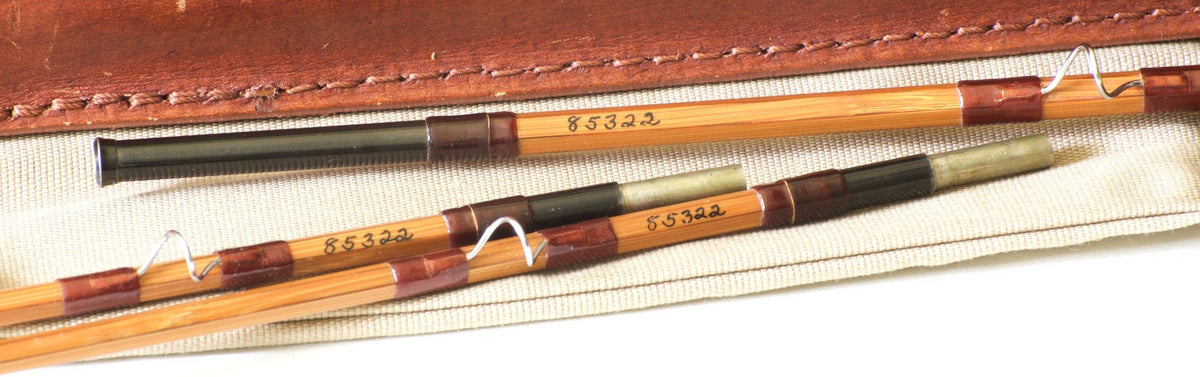 Orvis Wes Jordan 7'6 5wt Bamboo Rod with Leather Tube