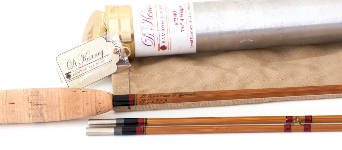 Kenney, Dave - 7'6 2/2 4wt Bamboo Rod 