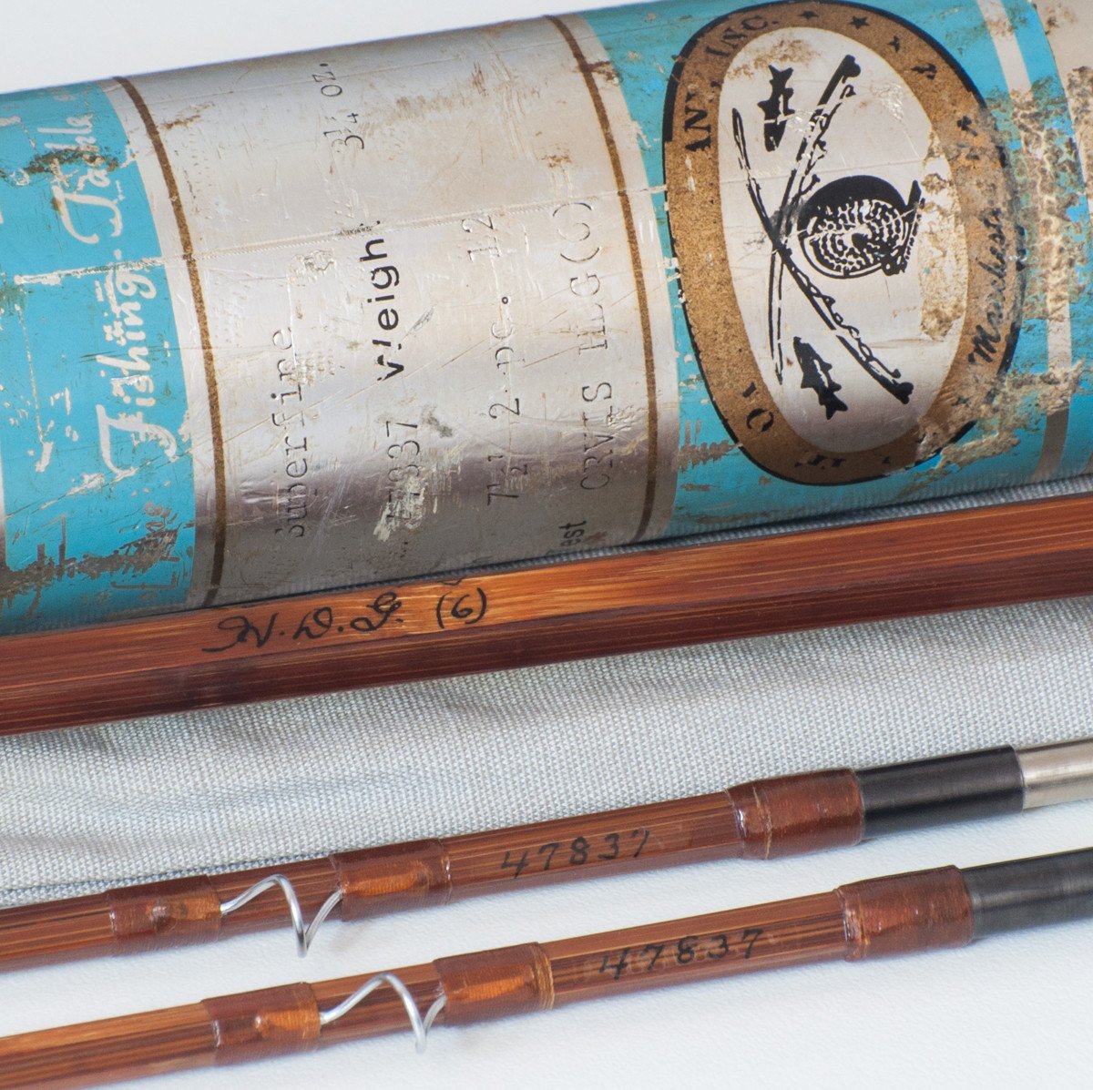 Orvis Superfine 7'6 5wt Bamboo Rod