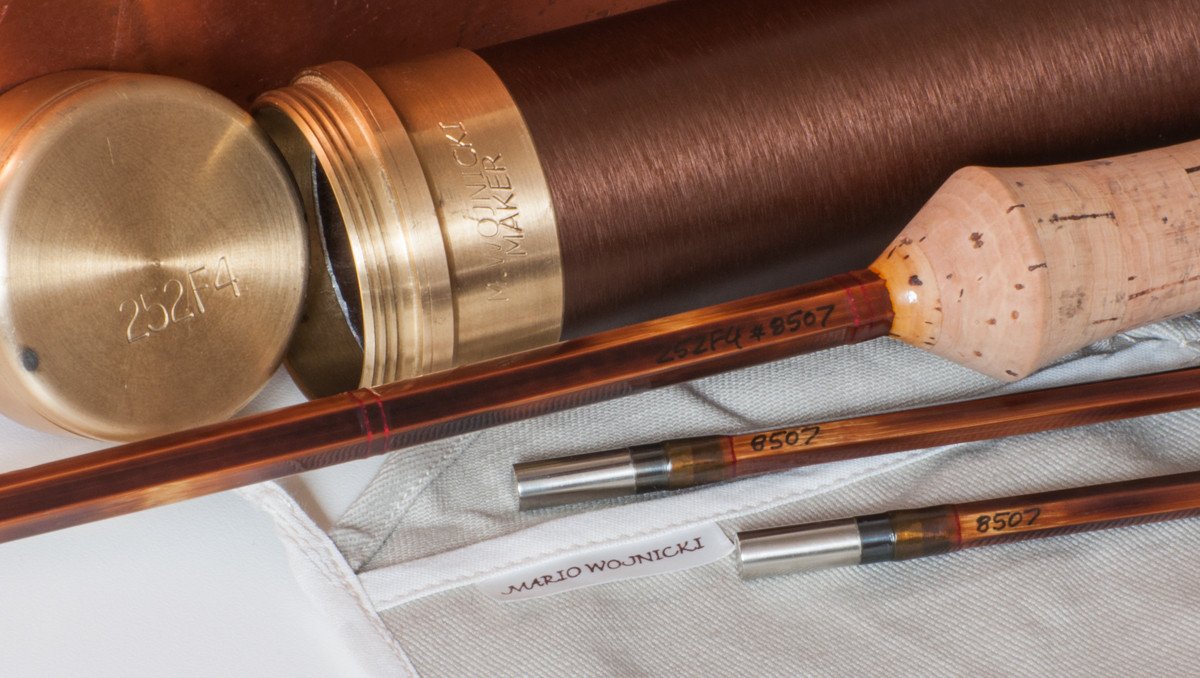 Wojnicki, Mario -- 8'3 2/2 4wt HB Hex Bamboo Rod 