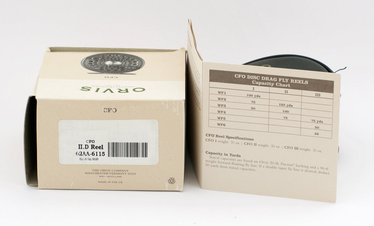 Orvis CFO II Disc Fly Reel