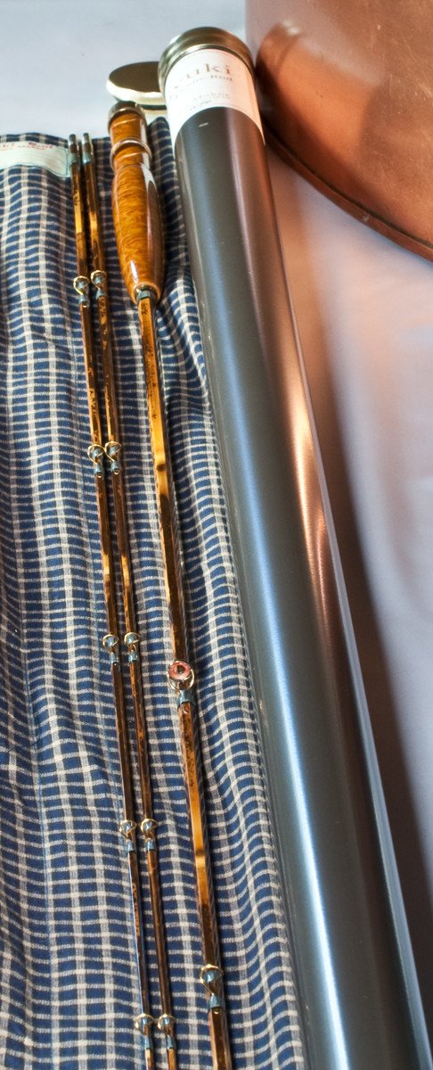 Miyuki Bamboo Rod 7'3 2/2 3wt -- Torafu Bamboo