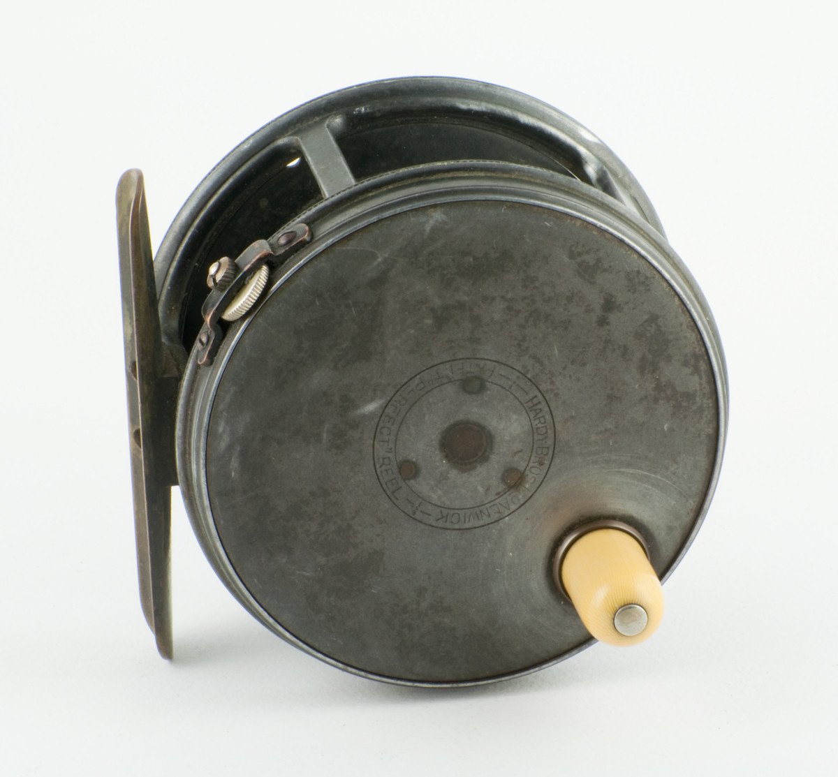 Hardy Perfect 3 3/4" Wide Drum 1912 Check Fly Reel 