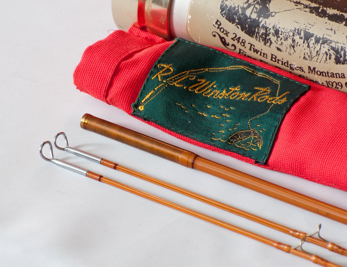 Winston Bamboo Rod 7'6 4-5wt 2/2 - Brackett