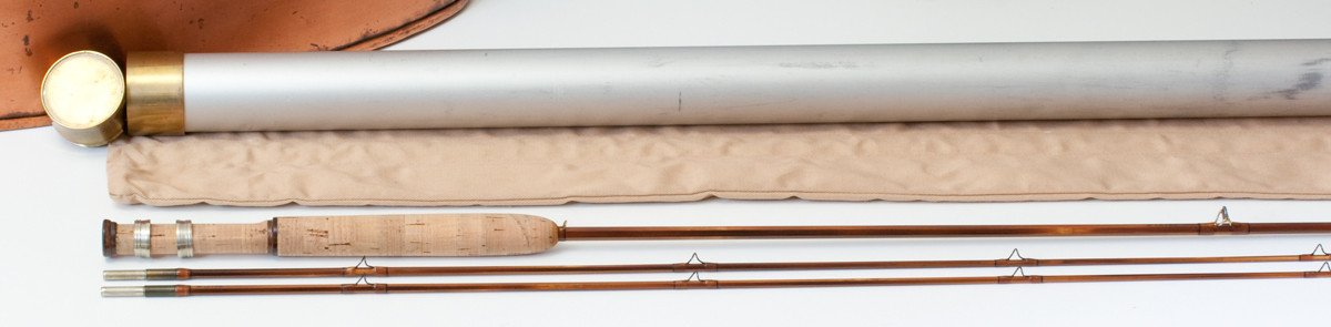 Bob Summers Midge Deluxe Bamboo Rod 6'4" 2/2 #4 - overall view