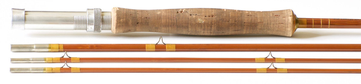 Phillipson Paragon Bamboo Rod 8'6 3/2 6wt - maker signature and rod markings