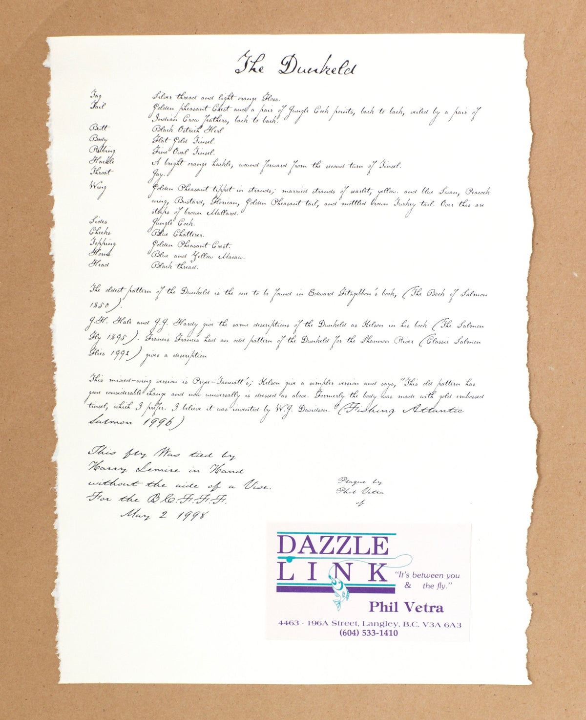 Lemire, Harry -- "The Dunkeld" 