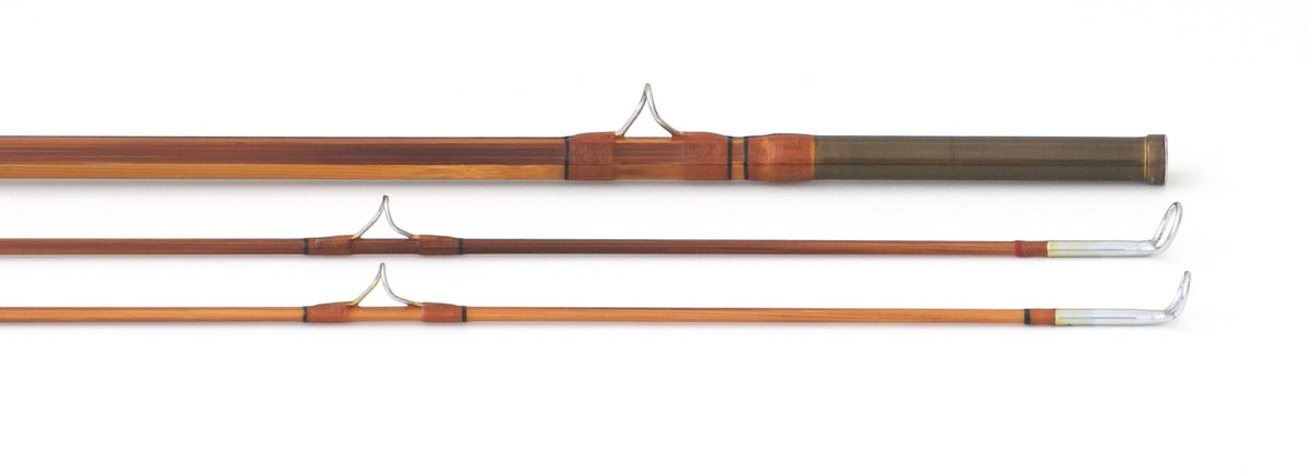 Bob Summers Deluxe Model 856 Bamboo Rod 8' 2/2 #5/6 - rod sections with wraps and hardware