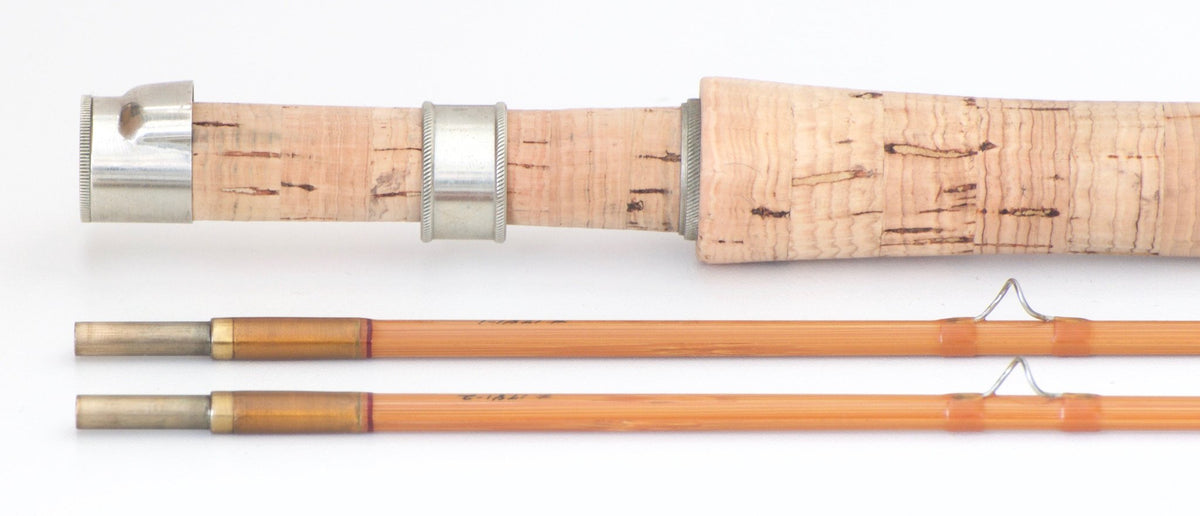 R.L. Winston Bamboo Rod 8' 2/2 #4 - rod sections with wraps