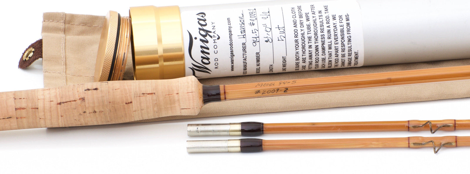 Hanson, Leon - 8' 2/2 5wt Bamboo Rod 