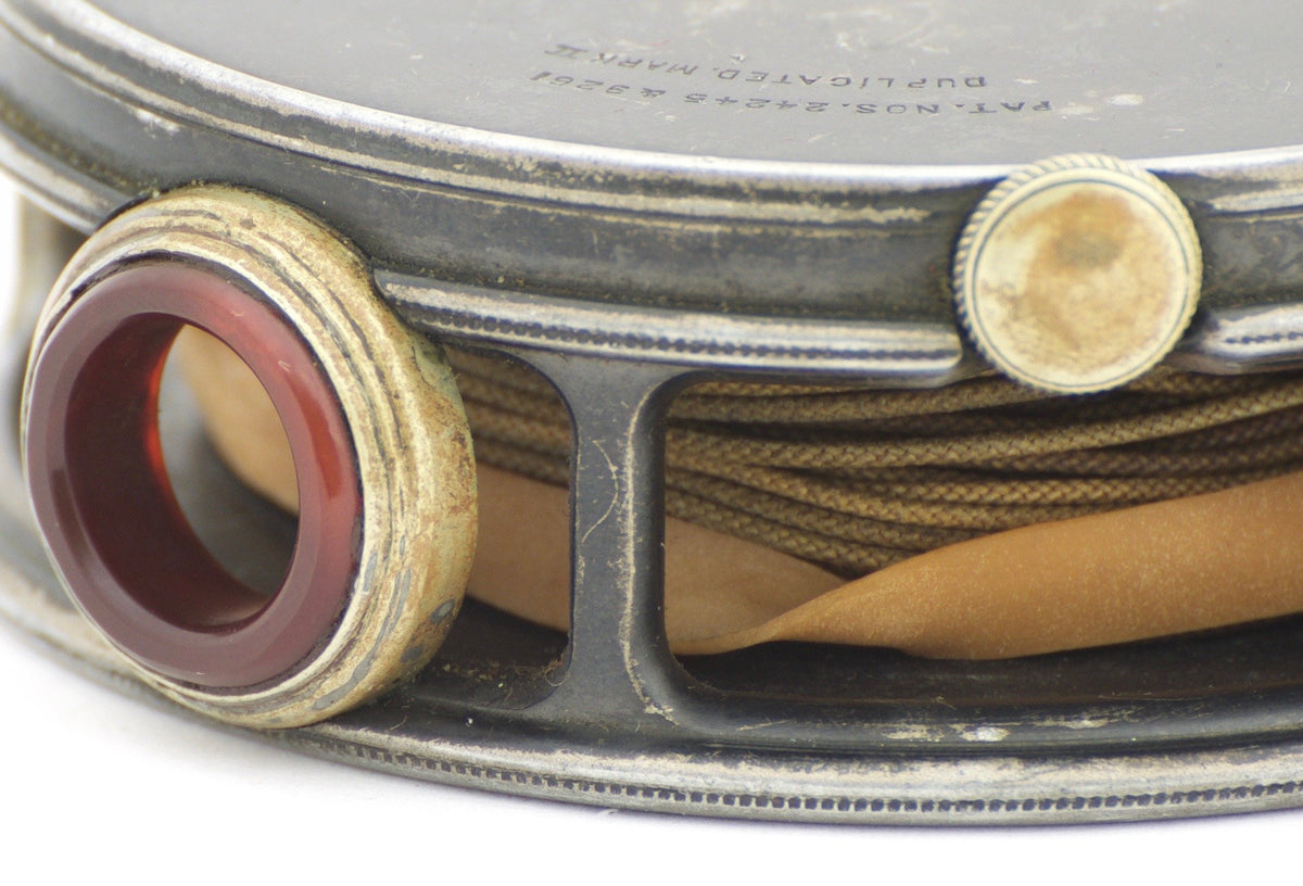 Hardy Perfect 3 5/8" Fly Reel w/ Red Agate 