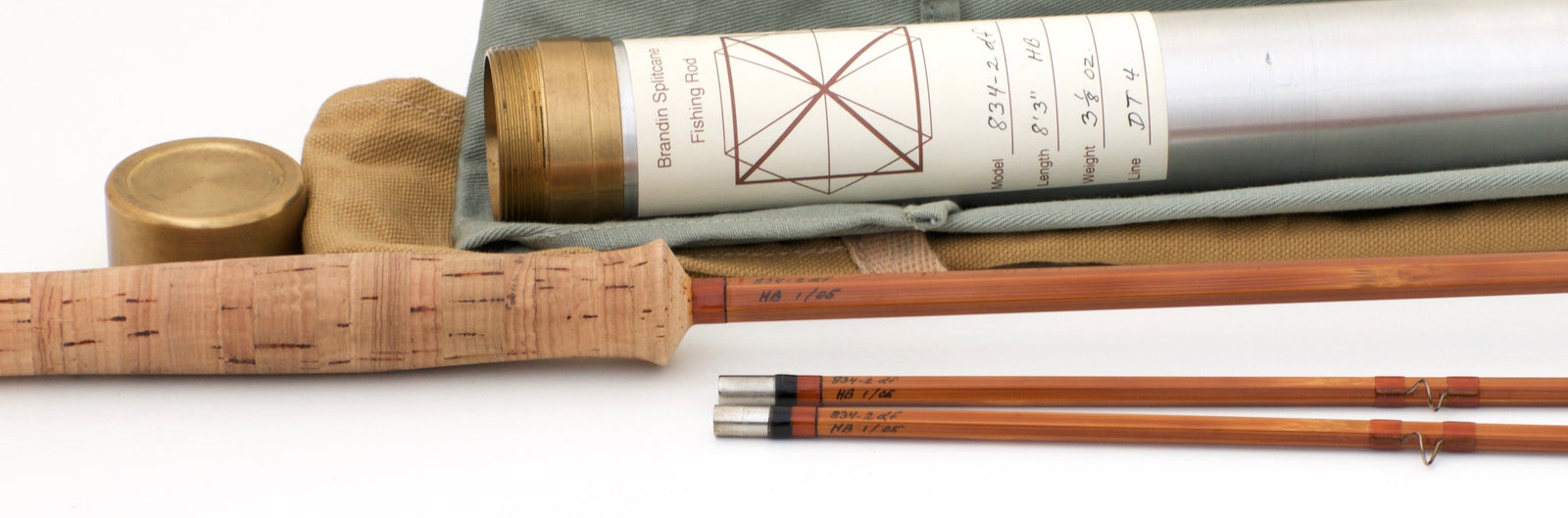 Brandin, Per - Model 834-2 DF Bamboo Rod 