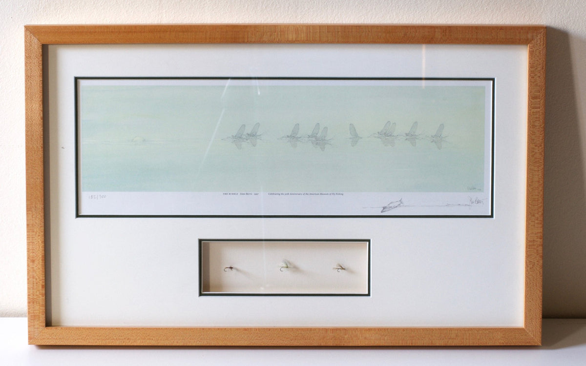 Betts, John - A Collection of Books, Flies, Framed Flies, etc. 