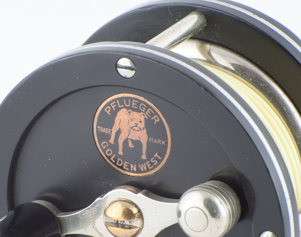 Pflueger Golden West Fly Reel - 60 yd