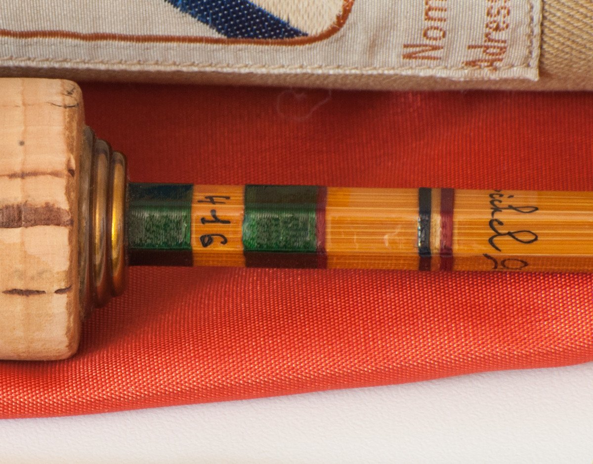 Pezon et Michel Super Parabolic PPP, "Super Marvel - Type Hans" Bamboo Rod 7'2 2/2 5wt 