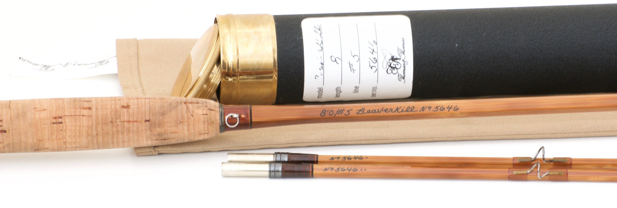 Thomas & Thomas "Beaverkill" 8' 2/2 5wt Bamboo Rod