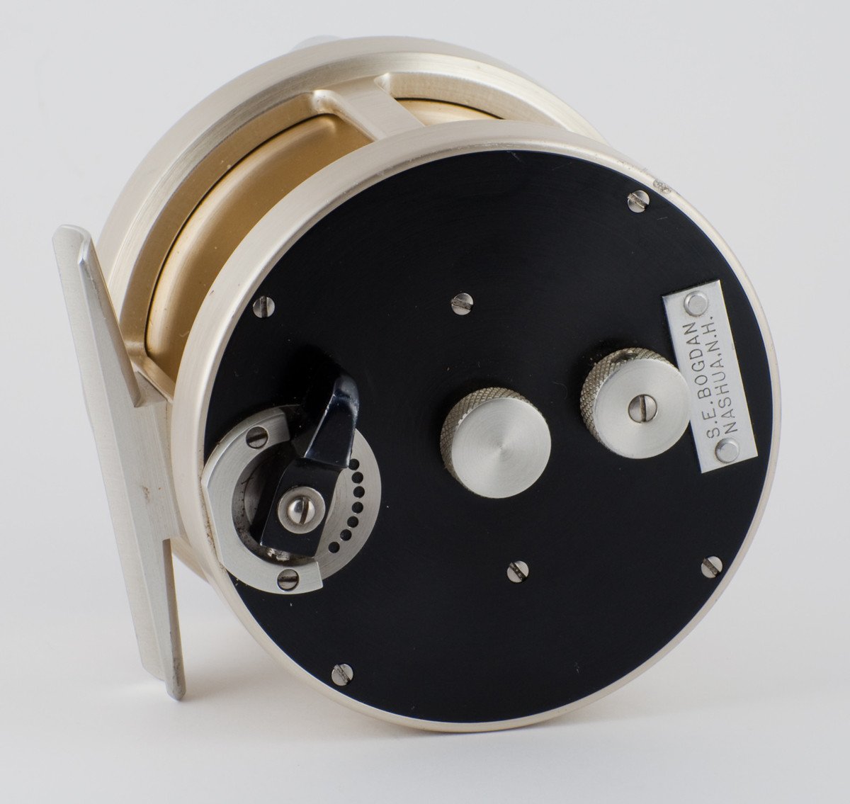 Bogdan Model 0 Fly Reel LHW with spare spool