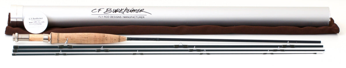 Burkheimer, CF -- 8'9 4wt 4 pc. "Classic" Graphite Fly Rod 