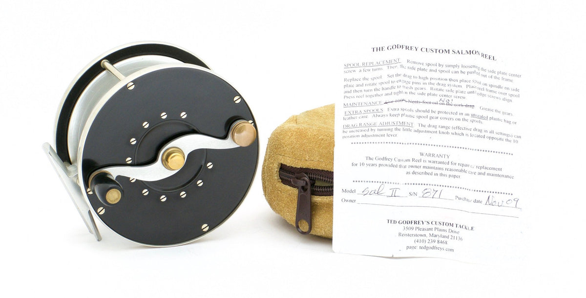 Ted Godfrey Salmon II Fly Reel 