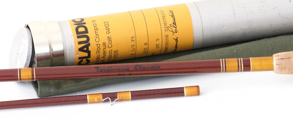 Claudio, Ferdinand - Model 855B 8'6 5wt Fiberglass Rod 