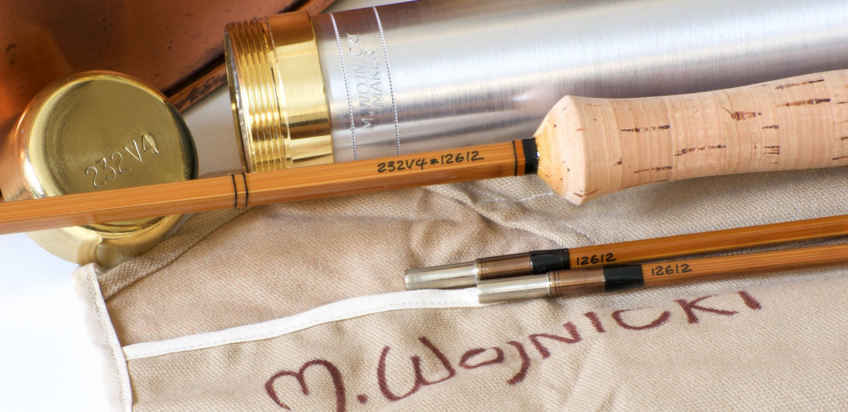 Wojnicki, Mario -- Model 232V4 -- 7'7 4wt HB Penta Bamboo Rod 