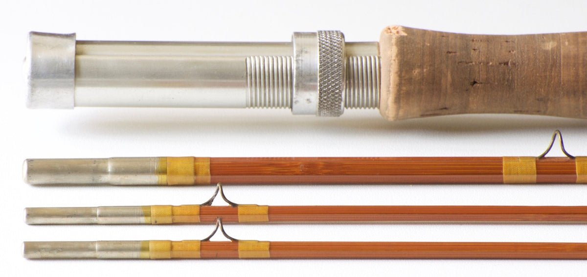 Phillipson Paragon Bamboo Rod 8'6 3/2 6wt - ferrules and tip tops detail