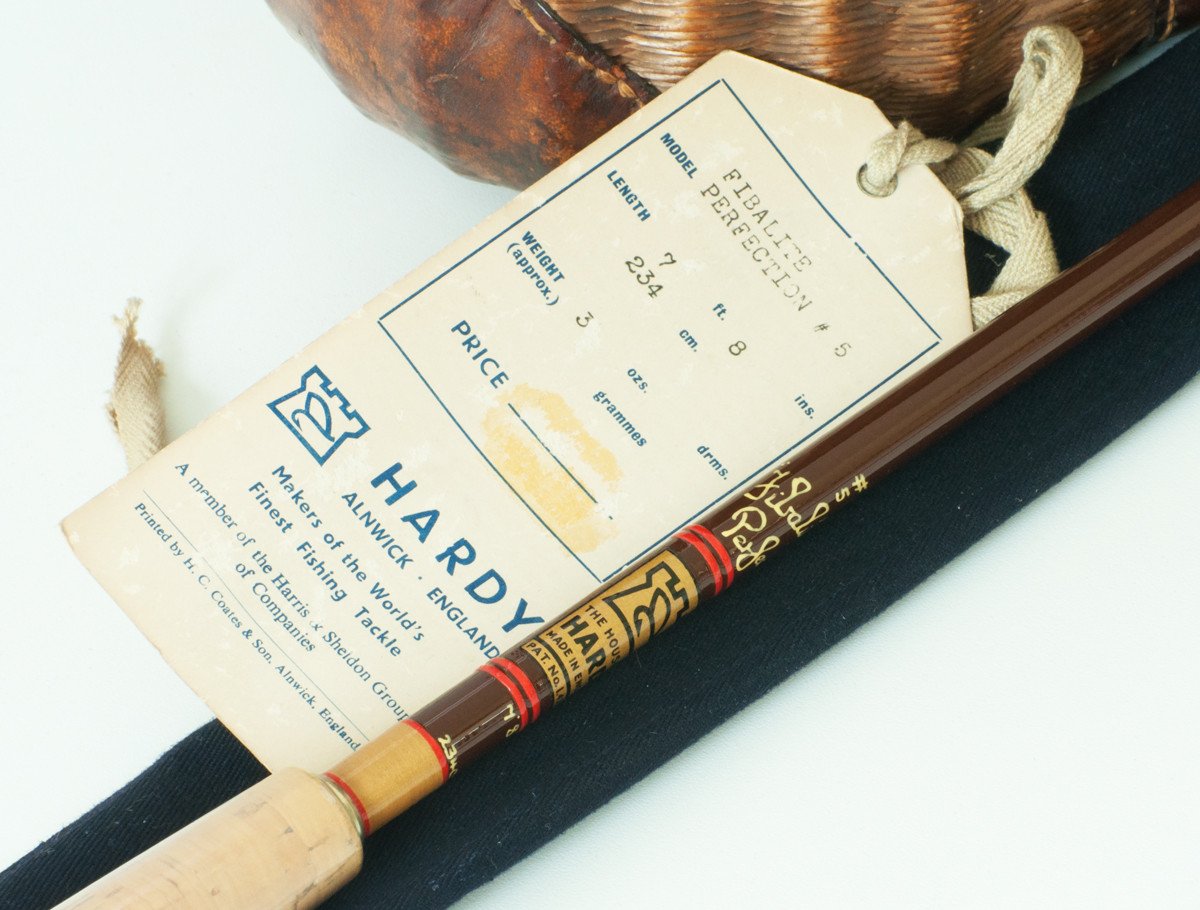 Hardy Bros. Fibalite Perfection Fiberglass Rod 7'8 5wt 