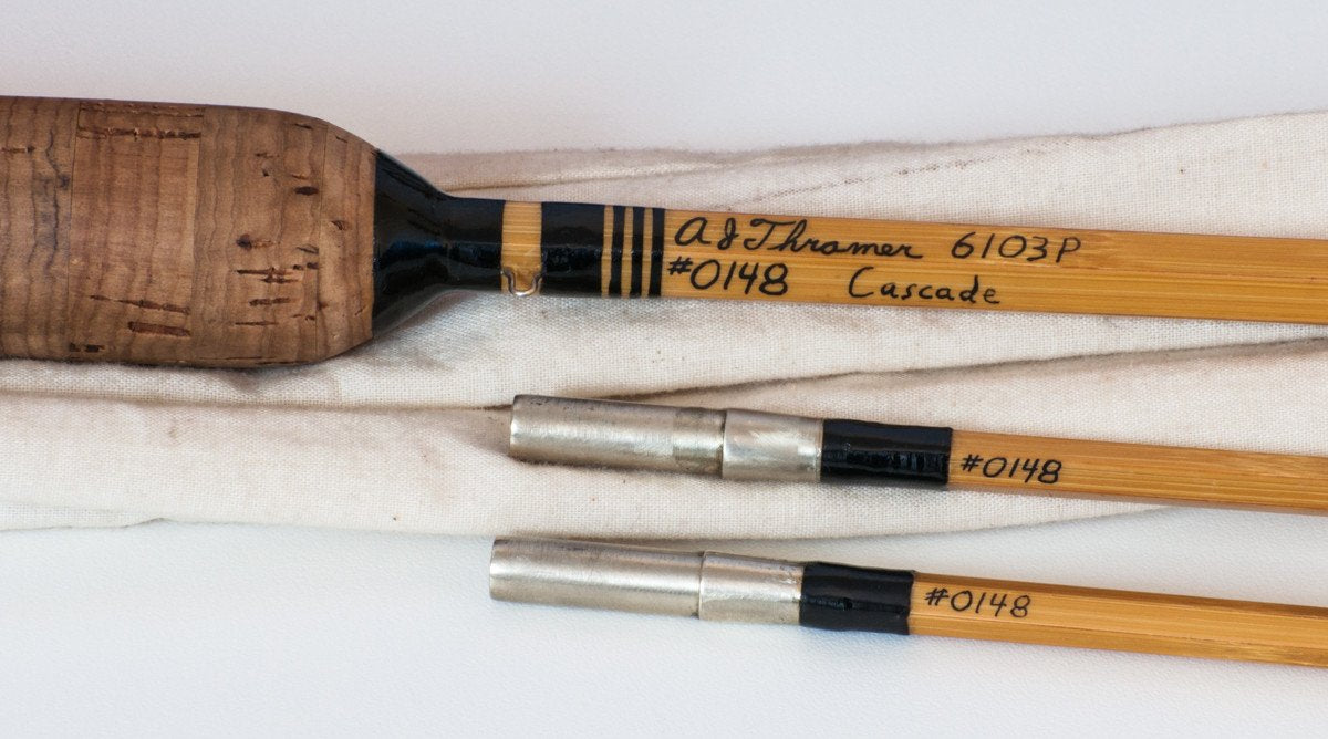 Thramer, A.J. - Cascade 6103P bamboo rod - 8'6 2/2 6wt 