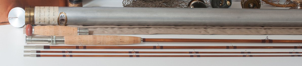 Orvis Salmon 9'6" Bamboo Rod - early and collectible 