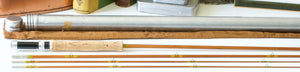 Phillipson Pacemaker Bamboo Rod 8'6 3/2 6wt - ferrules and tips detail