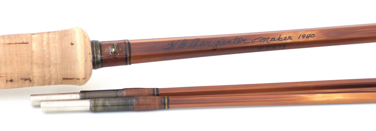 Walt Carpenter Browntone 7'3 4wt Bamboo Rod 