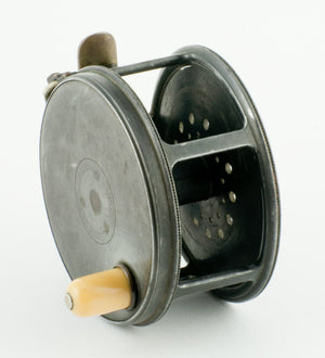 Hardy Perfect 3 3/4" Wide Drum 1912 Check Fly Reel
