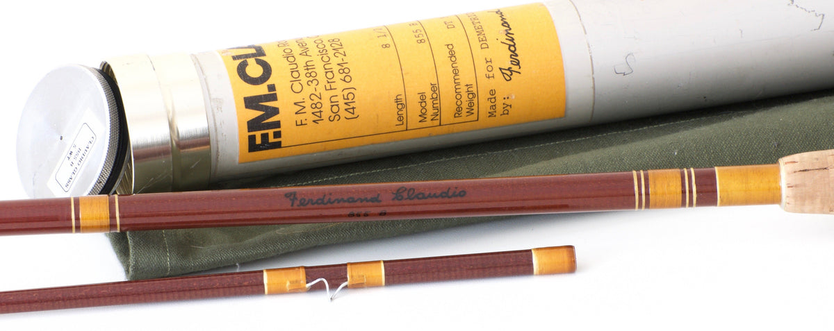Claudio, Ferdinand - Model 855B 8'6 5wt Fiberglass Rod 