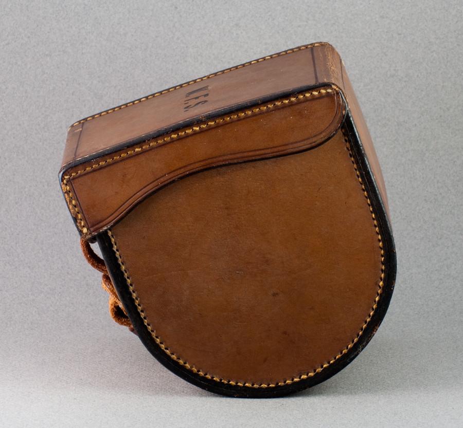 David Slater 4 1/4" Brass/Ebonite Fly Reel - J. Bernard and Son 