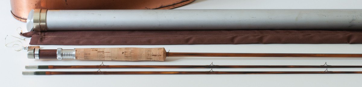 Bob Summers Model 856 Bamboo Rod 8' 2/2 #5/6 - overall view