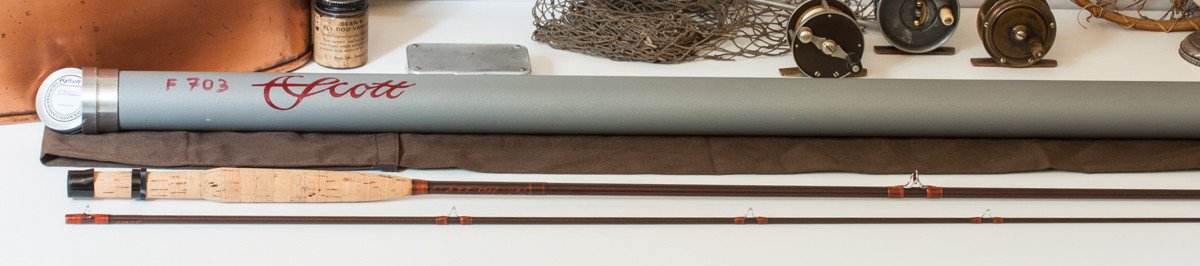 Scott Fiberglass Fly Rod - 7' 3wt 2 piece