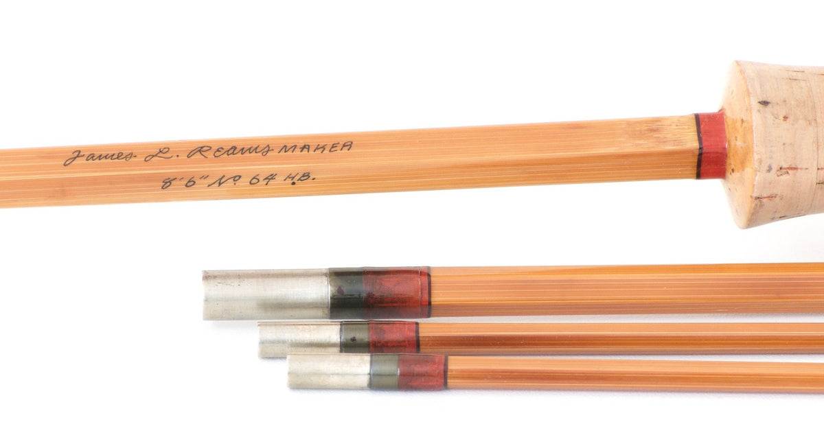 Reams, James - 8'6 3/2 5-6wt Hollowbuilt Bamboo Rod 