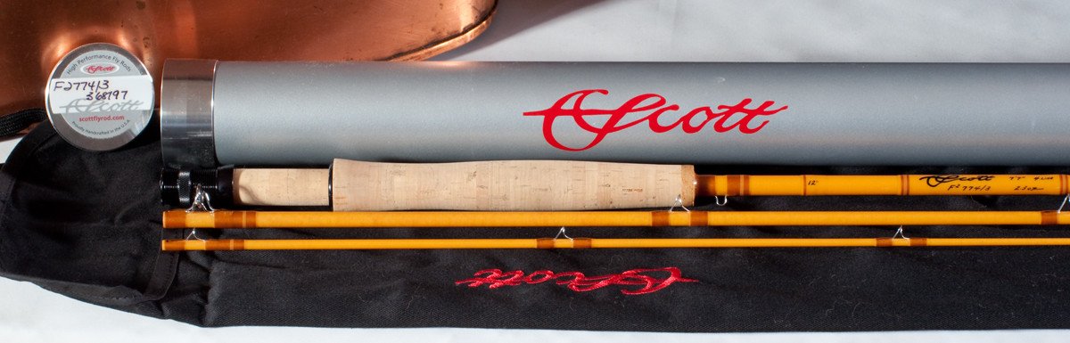 Scott Fiberglass Fly Rod - 7'7 4wt 3 piece - Model 774/3 