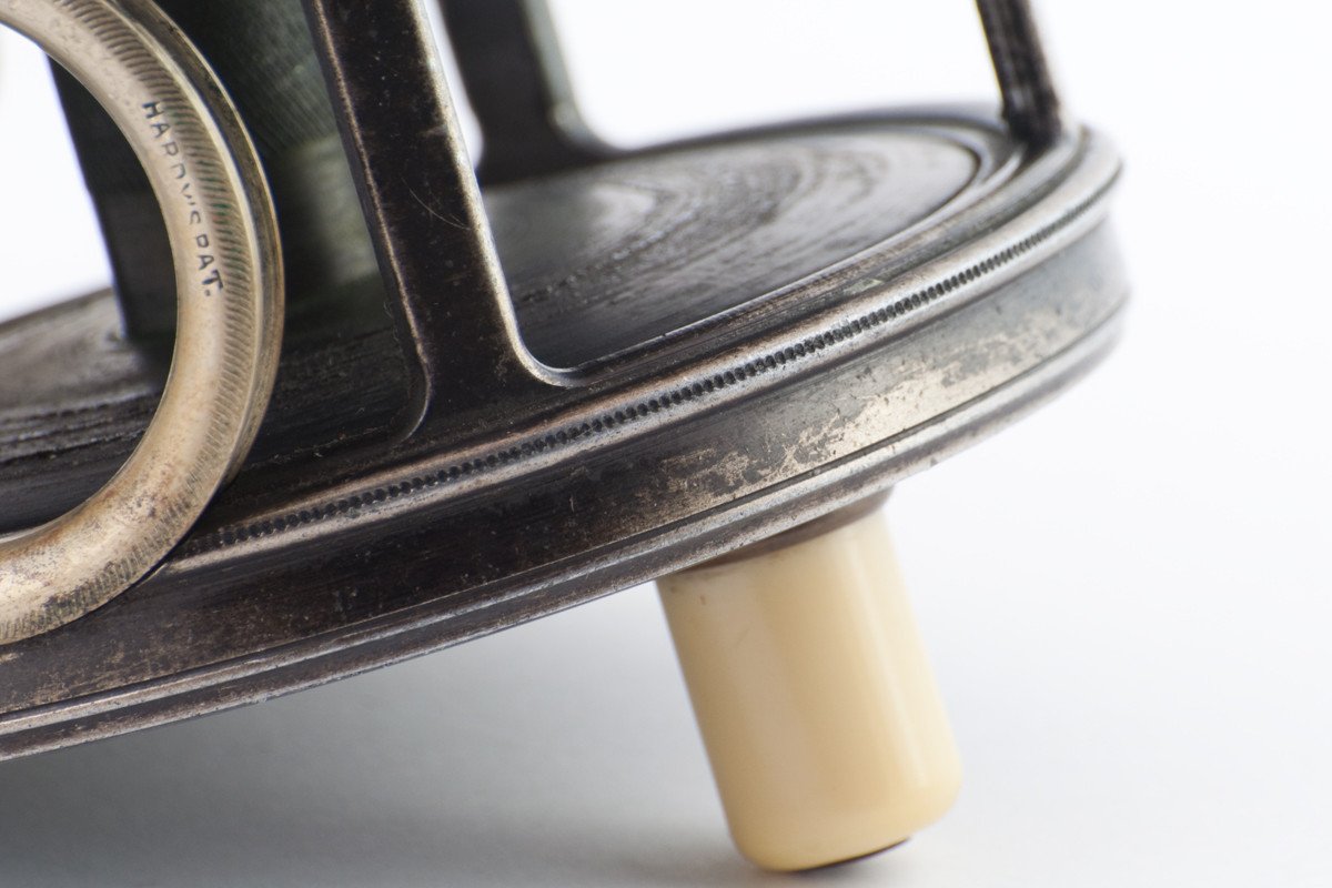 Hardy Perfect 4" 1917 check fly reel w/ rotating line guide 