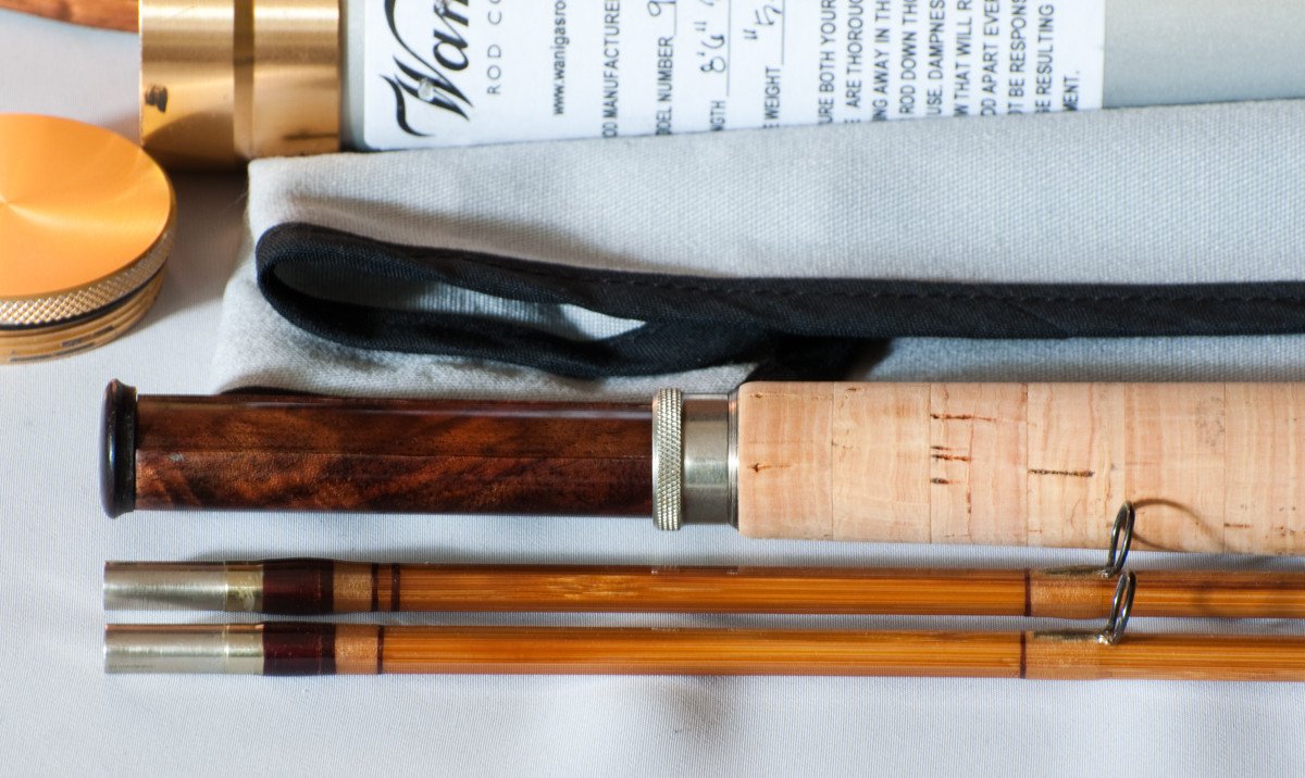 Hanson, Leon - 8'6 2/2 6-7wt Bamboo Rod 